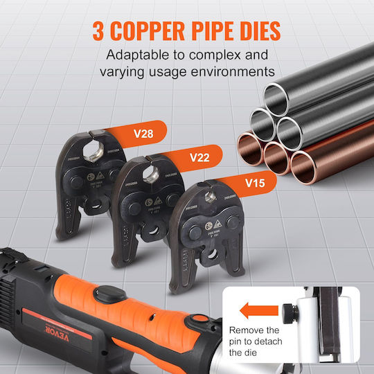 Vevor Battery Pipe Press Fitting Tool