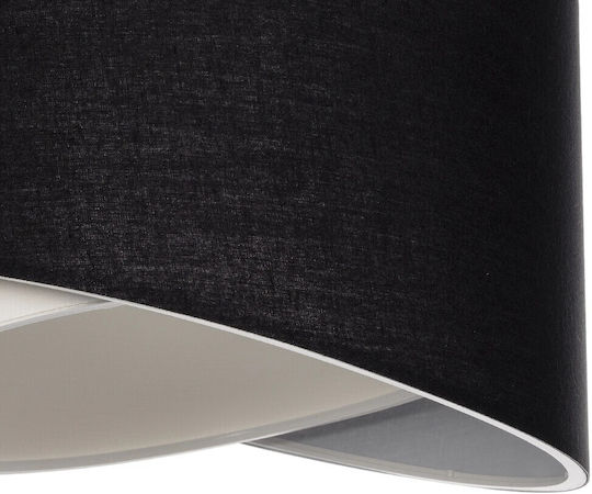 GloboStar Lili Black Pendant Ceiling Light with E27 Socket 30x30x22cm
