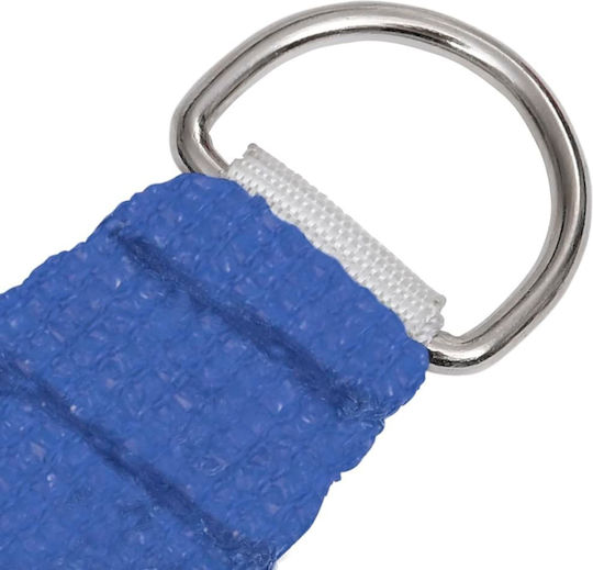 vidaXL Rechteckig Sonnensegel Blau 4x5m