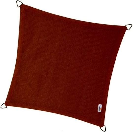 Showood Platz Sonnensegel Orange 5x5m 285gr/m²