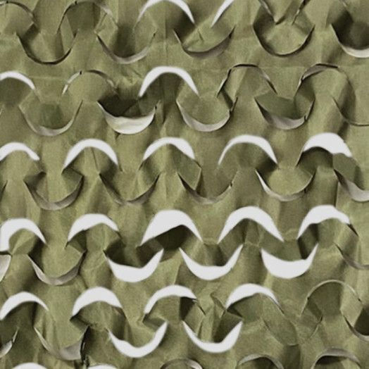 Home & Camp Rectangular Camouflage Net Khaki With Hoop 2x3m