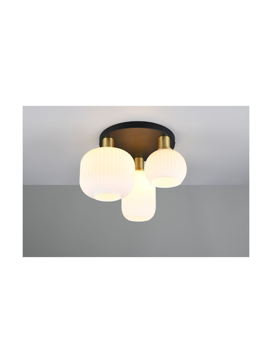 Trio Lighting Таванно осветление 39бр Златист с Фасунга E27