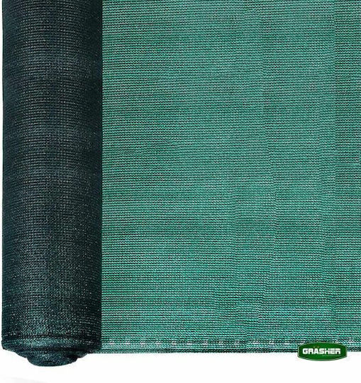 Grasher E125 Rectangular Shade Net Green in Roll 1x50m