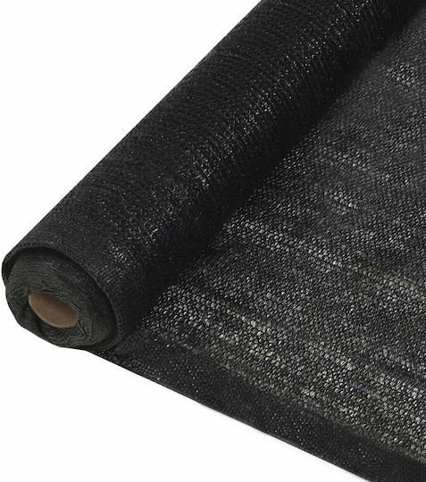 vidaXL Schattierungsnetz Schwarz auf Rolle 2x10m 195gr/m² hergestellt aus HDPE 195gr/m²