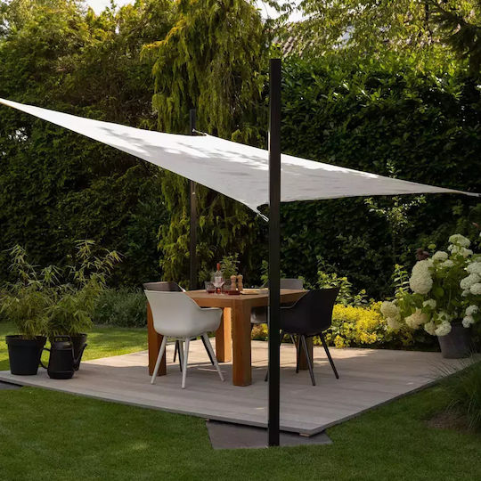 Showood Τετράγωνο Πανί Σκίασης Μπεζ 3.6x3.6m 285gr/m²