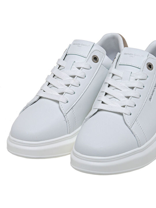 Мъжки Маратонки White / Beige Nubuck