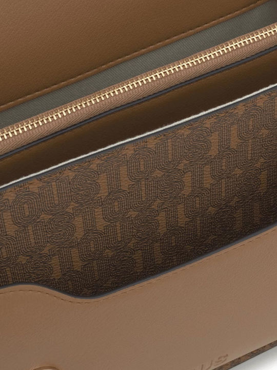 Audree Damen Schultertasche Braun
