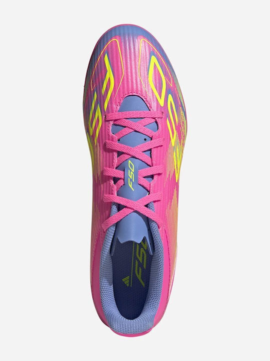 adidas F50 Club Футболни Обувки с Гумена Подметка Розов