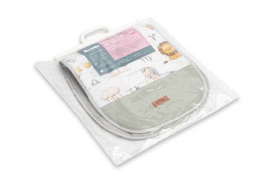 Sensillo Stroller Mattress Double Sided 40x80cm Gray