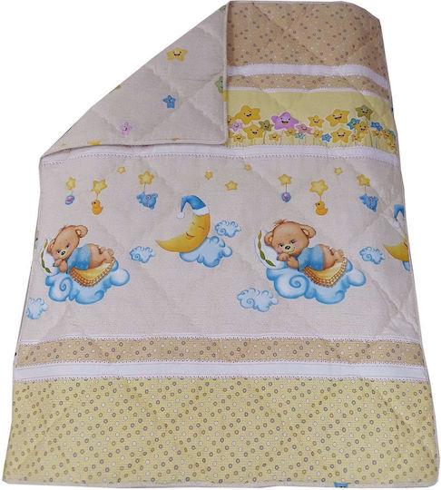 Beboulino Gelbe Bär Kinderbettdecken 105x145cm 701-0130-1890
