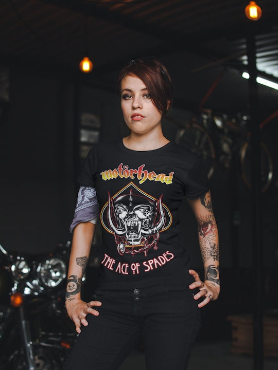 Motorhead Ace of Spades Printed Blouse