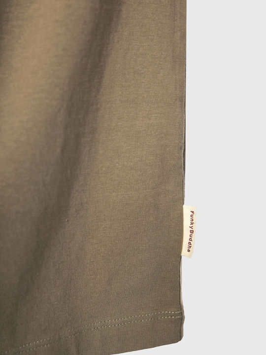 T-shirt Χακί