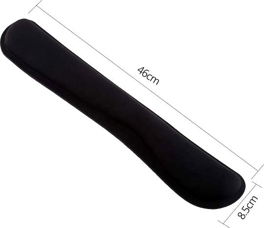 Ergonomic Foam Keyboard Stand Zola Black 46x8.5x2 Cm