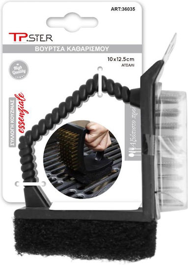 Tpster Βουρτσες Καθαρισμου Bbq 10*12.5cm 36035