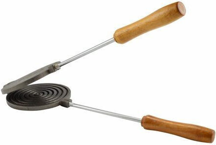 Waffle Salty Stick Maker Cast Iron Handle 13 Cm Perfect Home