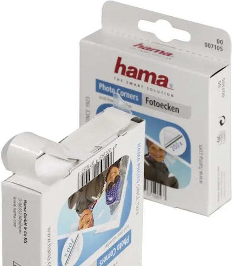 Selbstklebende Fotoecken Hama 07108 2 x 500 Stück 2 Packungen