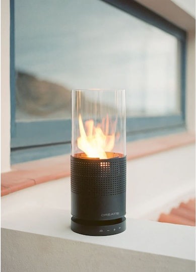 Create Speaker Fire Φανάρι Υγραερίου για Camping Μαύρο