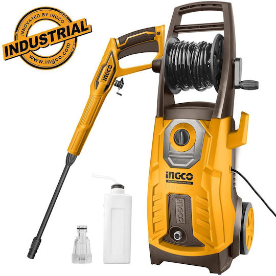 Ingco Pressure Washer Electric 2500W with Pressure 160bar