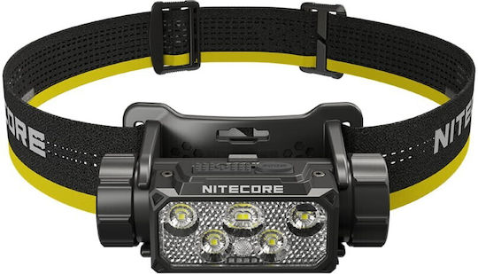 NiteCore Презареждащ се Челник LED IP68 с Максимална Яркост 1600лм Hc70 Uhe Черен