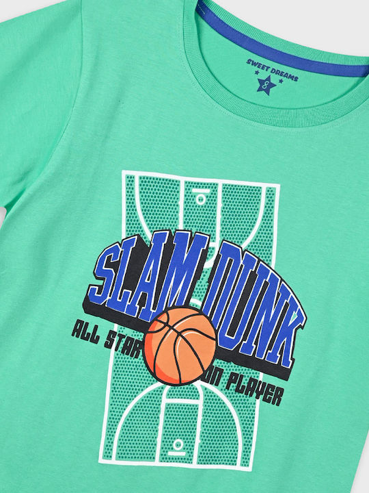 Energiers Детска пижама Лятна Sea Clam Dunk