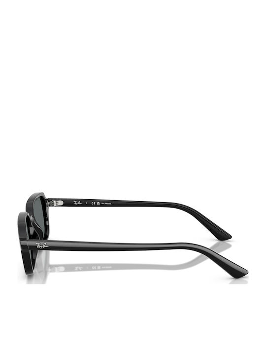 Ray Ban Unisex Sunglasses with Black Plastic Frame and Gray Lens RB4455 667781