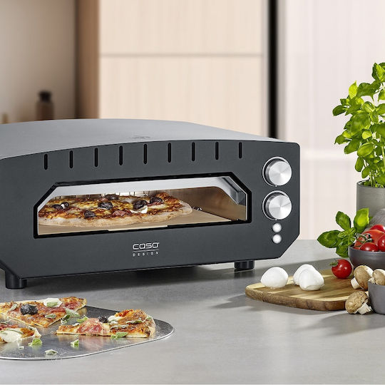 Caso Electric Cuptor de Pizza 2kW 50x23x47.5cm Black