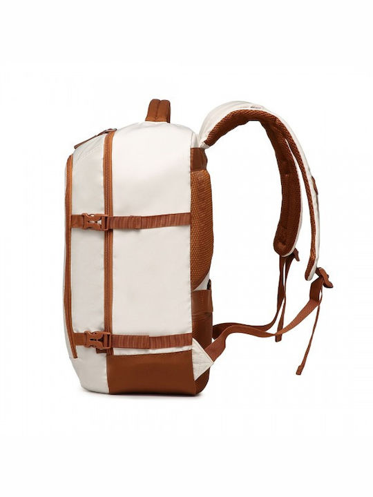 Miss Lulu Backpack Backpack for 15.6" Laptop Beige EM2413