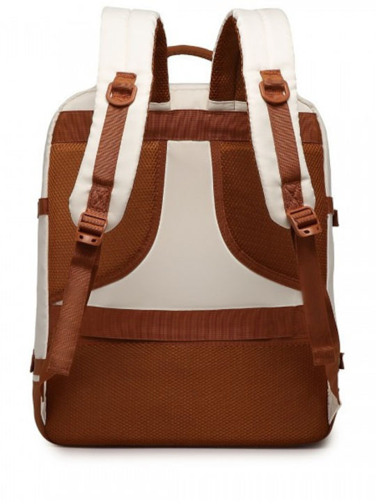 Miss Lulu Backpack Backpack for 15.6" Laptop Beige EM2413