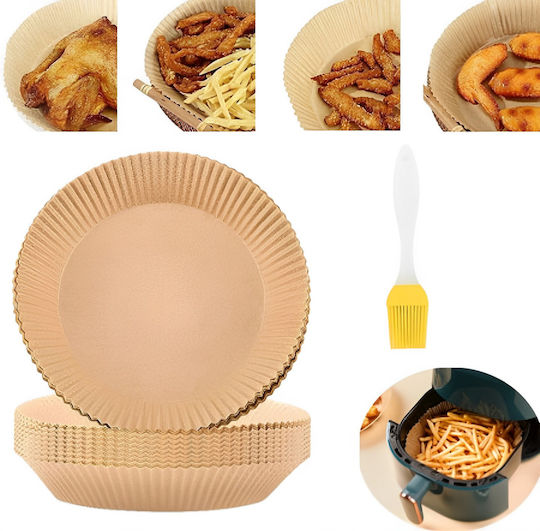 Hârtii Antiaderente pentru Air Fryer 16x16cm 50buc