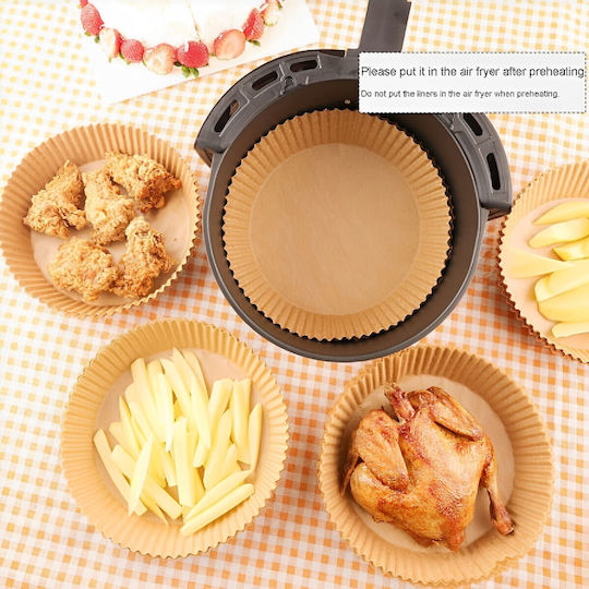 Hârtii Antiaderente pentru Air Fryer 16x16cm 50buc