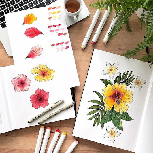 Sketchbook Ohuhu Marker Pads Art 30sht 17.5x16cm 200gr