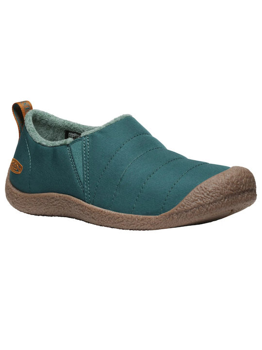 Keen Women's Canvas Slip-Ons Turquoise