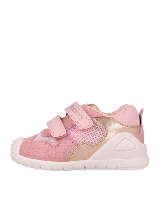 Παιδικά Sneakers με Σκρατς Ροζ