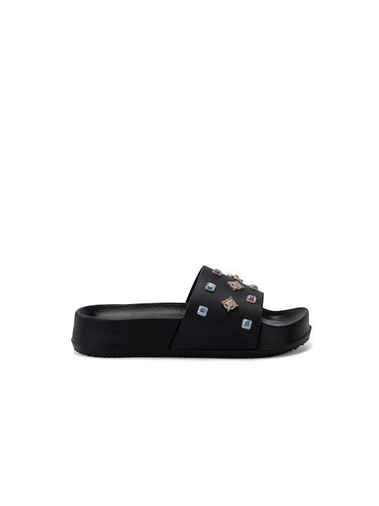 Jomix Frauen Flip Flops in Schwarz Farbe