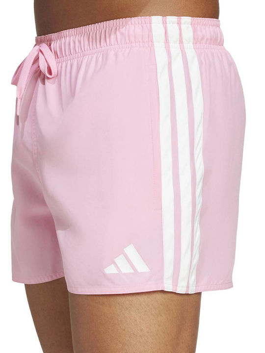 Performance Men's Swimwear Shorts Pink Striped