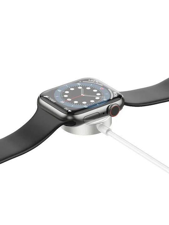 Hoco Cw59 Φορτιστής για Apple Watch, Samsung Watch Λευκός