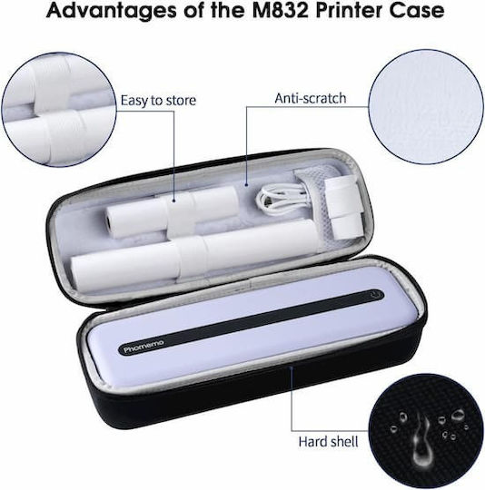 Phomemo M832 A4 Θήκη Μεταφοράς Mobile Thermal Printer M834