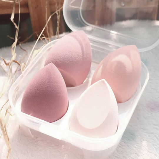 Cracos Make-up Pinsel & Schwämme für Foundation 4 Stück