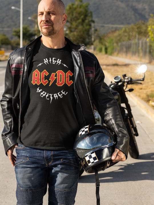 Тениска Ac Dc High Voltage
