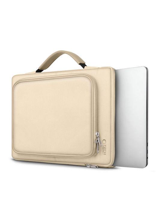 Tech-Protect Чанта за лаптоп 14" в бежов цвят 304004-189502