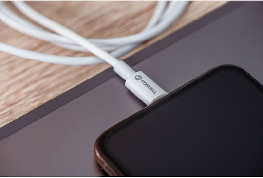 Forcell USB-A zu Lightning Kabel 5W Weiß 1m