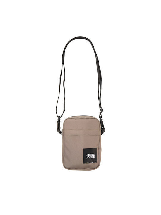 Jack & Jones Мъжка Чанта За рамо / през рамо Fungi Beige