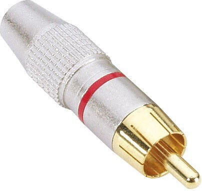 Adam Hall Stecker RCA männlich Rot (7620RED)