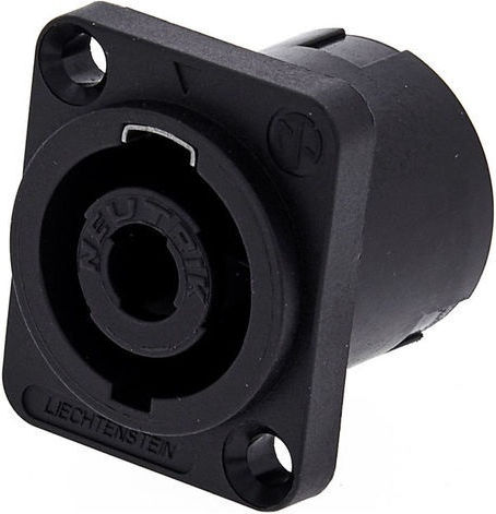 Neutrik Βύσμα Speakon female Μαύρο NL4MP