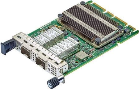 Broadcom NetXtreme N225P Carte de rețea cu fibră optică PCI-e