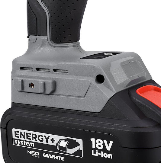 Graphite 58G028-1 Brushless Μπουλονόκλειδο Μπαταρίας 18V Solo με Υποδοχή 1/2"