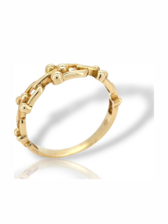 Mentzos Дамски Пръстен от Злато 14K