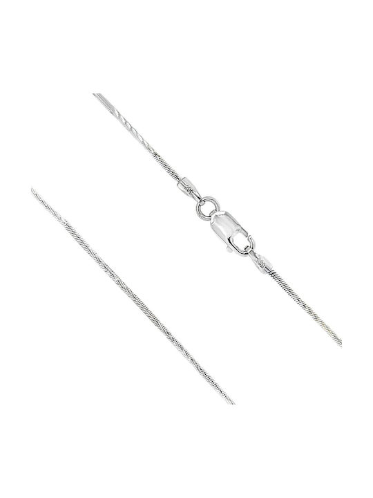 Xryseio Дамска Бяло злато Верига Врат 14K