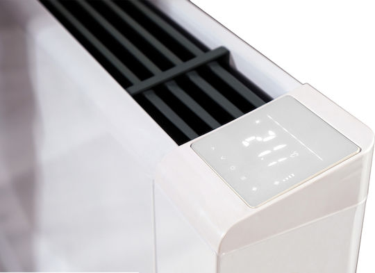 Bravair Clima Fcs-100 Slim Floor Fan Coil 4.13/4.13kW 150x13x67cm White