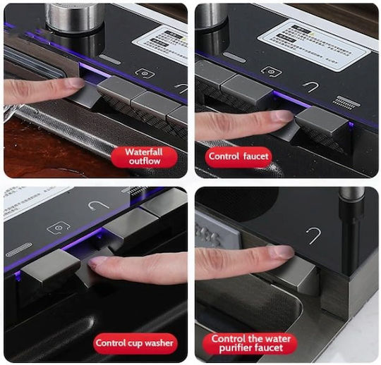 Ένθετος Νεροχύτης Inox με Μπαταρία Μ75xΠ45cm Ασημί